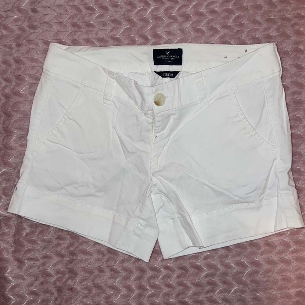 White shorts